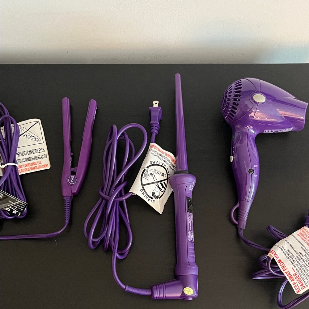 Travel Hair Styling Set 120v / 240v power setting